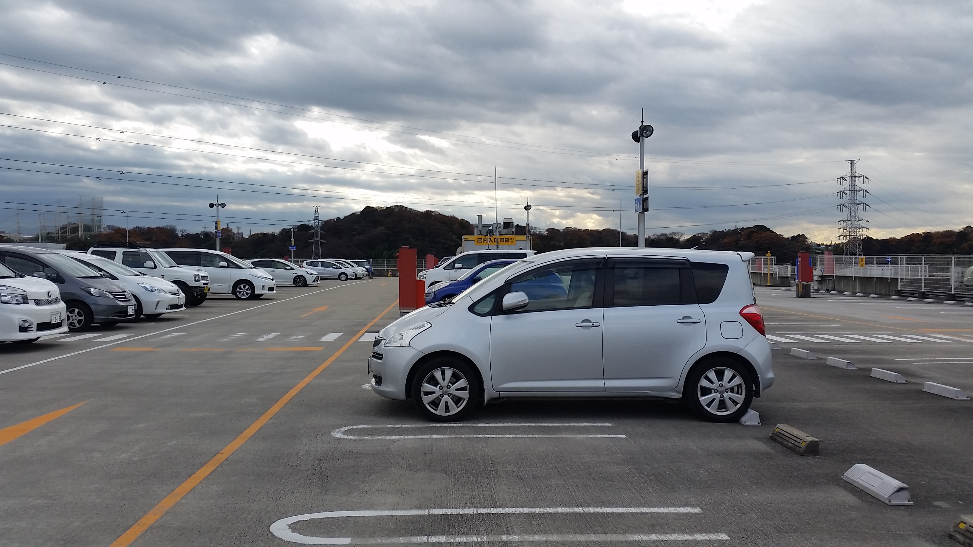車庫入れ 車庫入れ